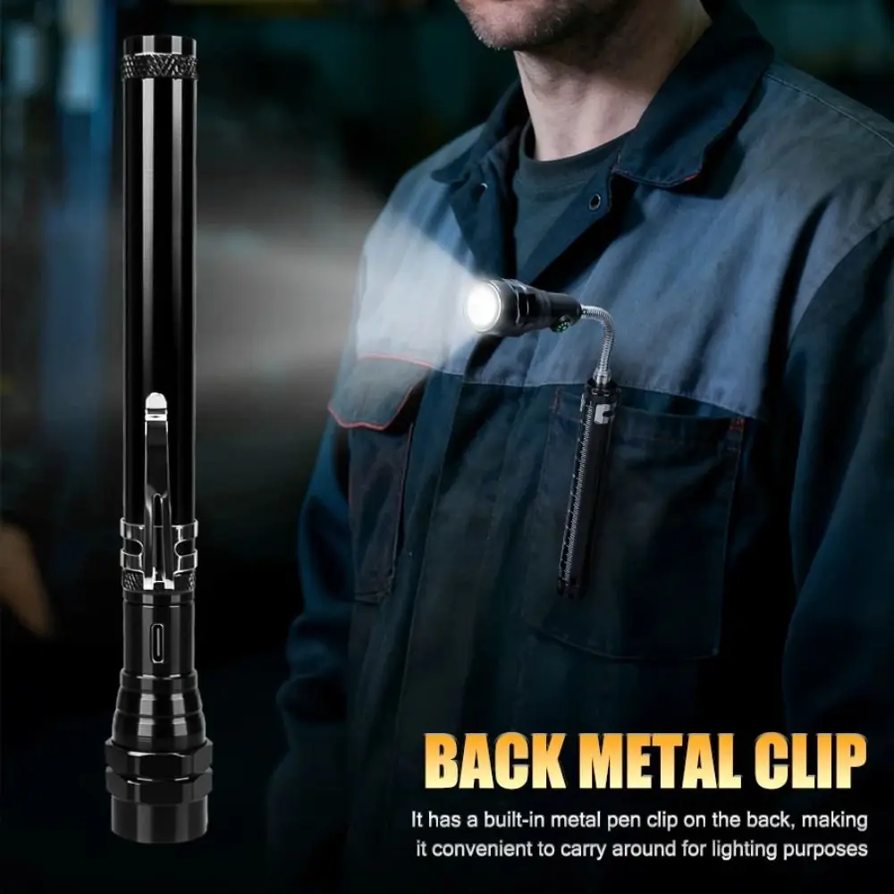 360 Degree Rotation Magnetic LED Work Light Telescoping Extensible Flexible Design Telescopic Flashlight Long Goose Neck
360 Degree Rotation Magnetic LED Work Light Telescoping Extensible Flexible Design Telescopic Flashlight Long Goose Neck