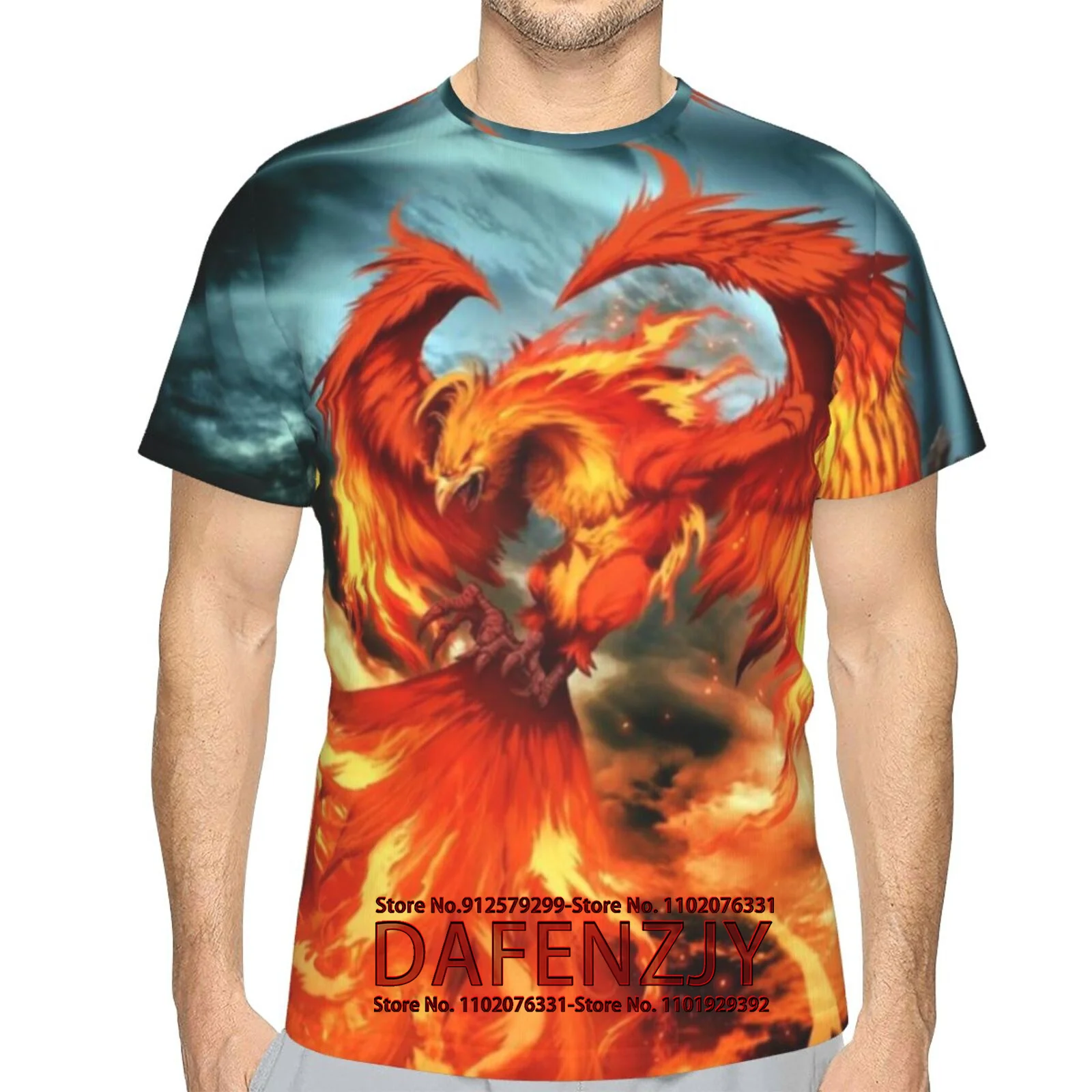 Men's T-shirts 3d Phoenix Print Graphic Short Sleeve Tops Fashion Hip Hop Tees Men T Shirt Vintage Men Clothing
Men's T-shirts 3d Phoenix Print Graphic Short Sleeve Tops Fashion Hip Hop Tees Men T Shirt Vintage Men Clothing