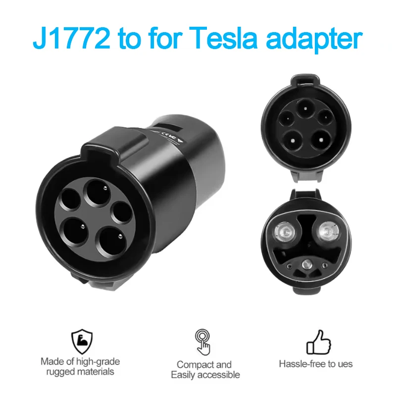 Authentic Fast Charging Adapter J1772-60A 250V For Tesla Model S/3/X/Y Electric Vehicle EV Fast Charging Adapter
Authentic Fast Charging Adapter J1772-60A 250V For Tesla Model S/3/X/Y Electric Vehicle EV Fast Charging Adapter