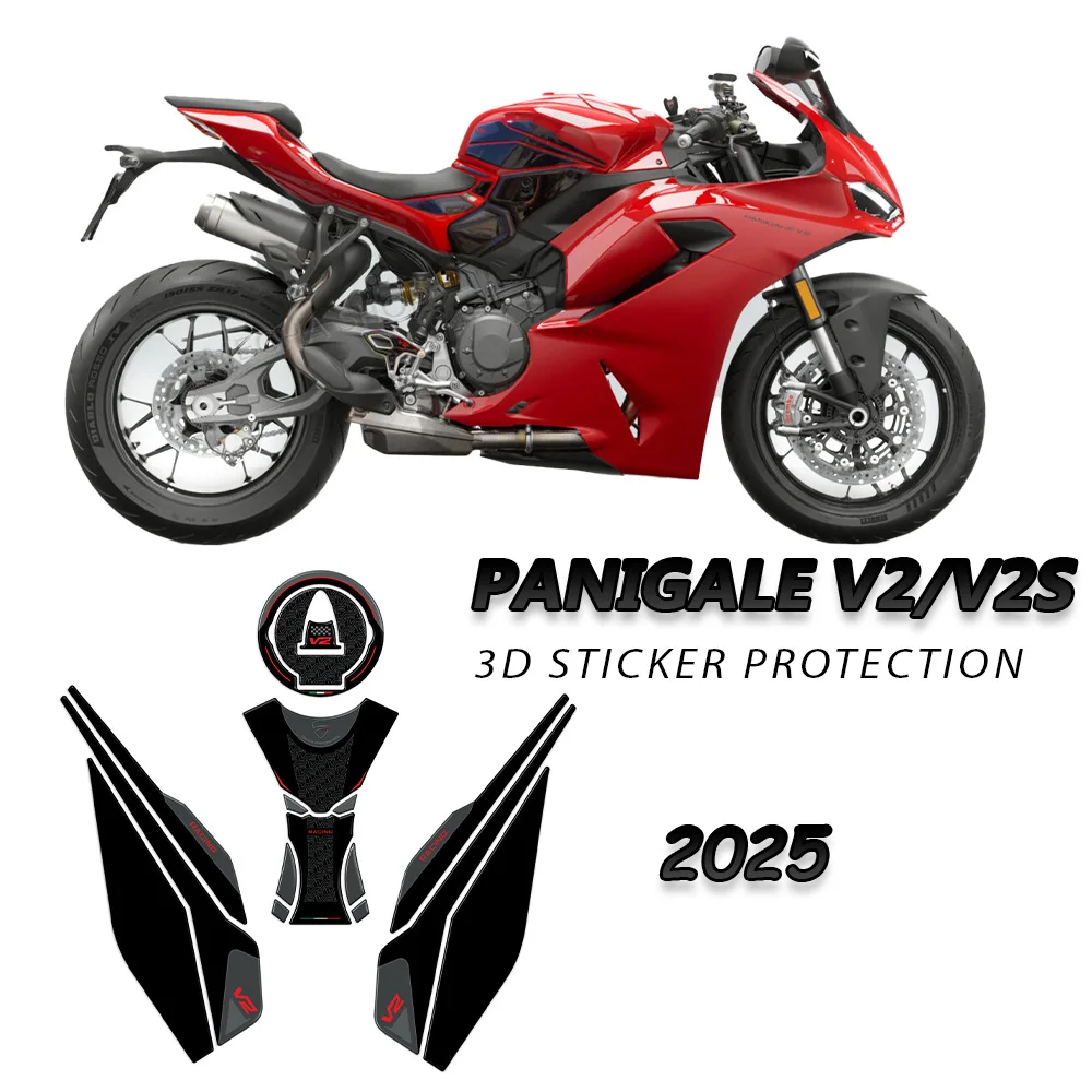 For Panigale V2 v2 3D Tank Sticker Motorcycle Accessories Protective Cover Gas Cover Parts Tank Pad2025 
For Panigale V2 v2 3D Tank Sticker Motorcycle Accessories Protective Cover Gas Cover Parts Tank Pad2025