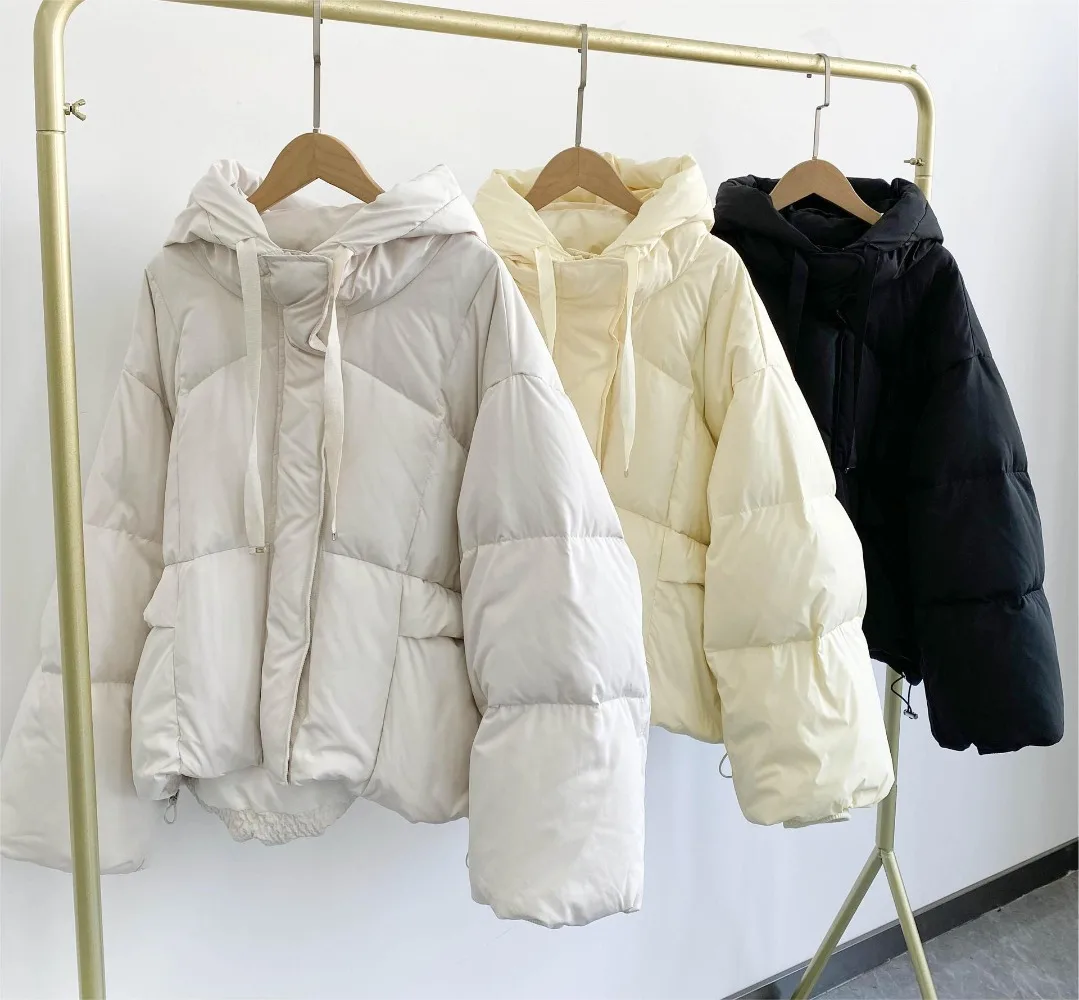 Neploe Hooded Long Sleeve Sweet Solid Parkas Coat All-match Loose Zip Elegant Drawstring Jacket Japan New Fashion Soft Outwears
Neploe Hooded Long Sleeve Sweet Solid Parkas Coat All-match Loose Zip Elegant Drawstring Jacket Japan New Fashion Soft Outwears