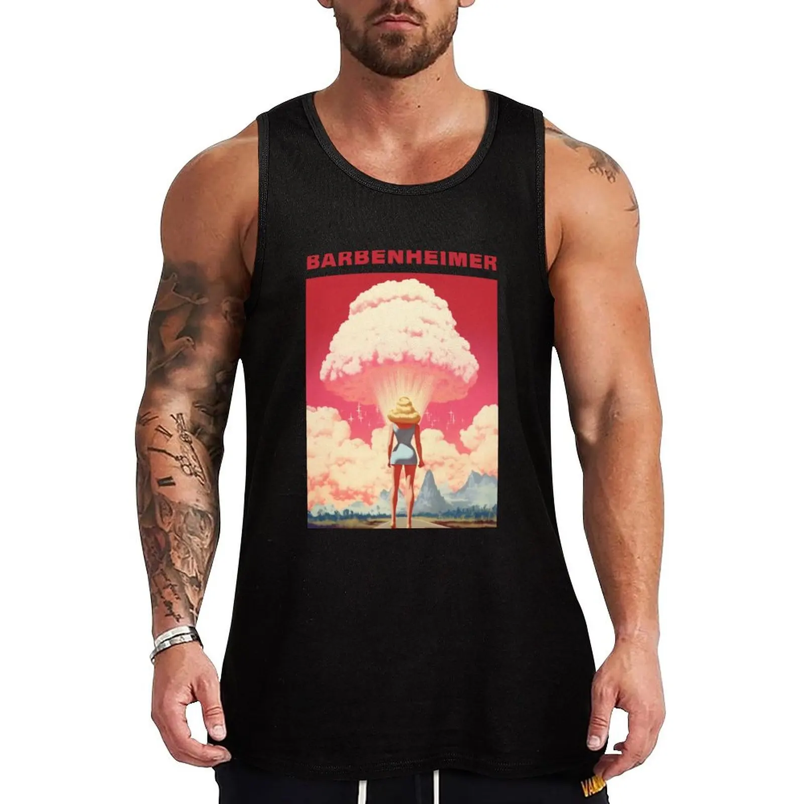 BARBENHEIMER 2023 Tank Top men clothings sports t-shirts for men sleeveless gym shirt man fitness
BARBENHEIMER 2023 Tank Top men clothings sports t-shirts for men sleeveless gym shirt man fitness