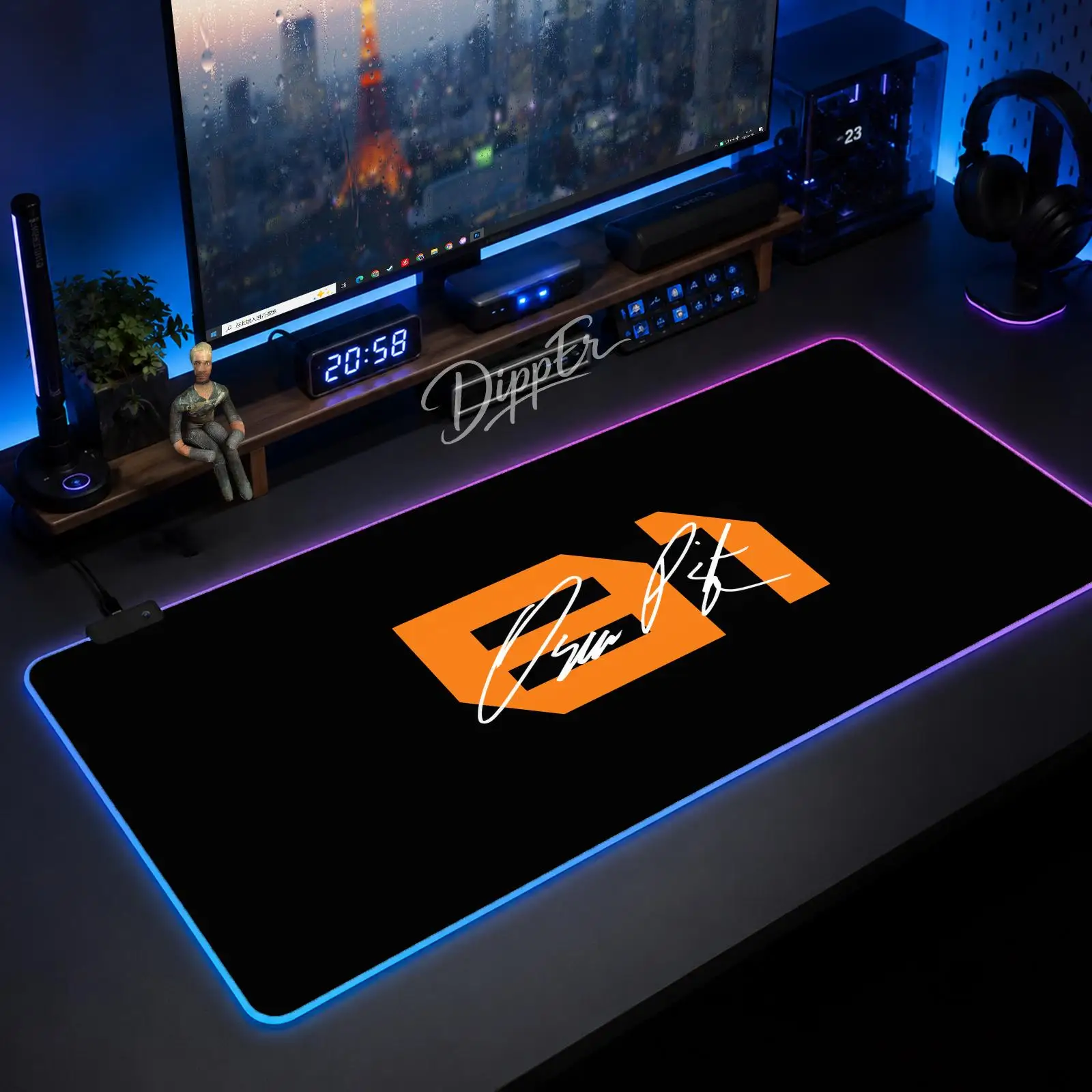 Game Piastri 81 Mouse Pad Gaming Anime Mouse Pad XXL RGB Desk Mats LED Table Pads Backlit Rubber Desktop
Game Piastri 81 Mouse Pad Gaming Anime Mouse Pad XXL RGB Desk Mats LED Table Pads Backlit Rubber Desktop