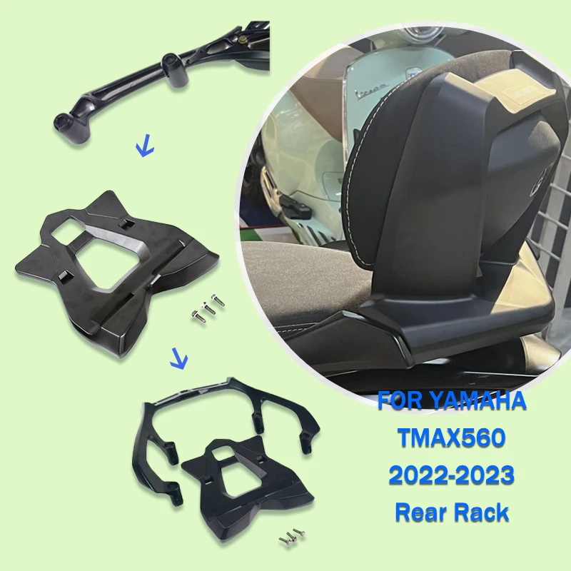Motorcycle Rear Luggage Rack Storage Tail Box Holder Bracket Aluminum For YAMAHA DX SX TMAX560 2022-2023
Motorcycle Rear Luggage Rack Storage Tail Box Holder Bracket Aluminum For YAMAHA DX SX TMAX560 2022-2023