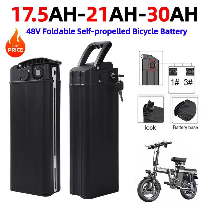 48V Haiba Lithium ion Battery Folding Model Universal Lithium ion Battery 48V Multiple capacities 17.5AH 21AH 30AH battery pack
48V Haiba Lithium ion Battery Folding Model Universal Lithium ion Battery 48V Multiple capacities 17.5AH 21AH 30AH battery pack