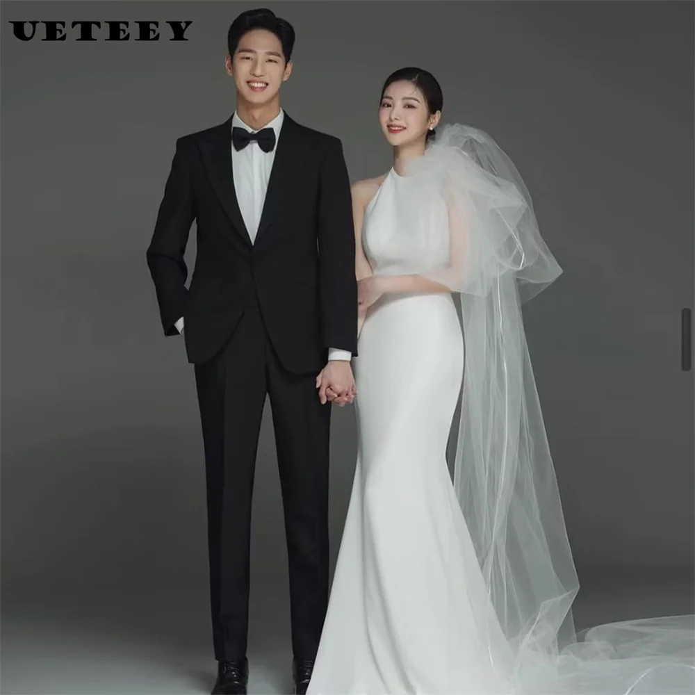 UETEEY Customized Korea Sleeveless Simple O Neck Mermaid Wedding Dress Women Zipper Back Court Train Floor Length Bridal Gown
UETEEY Customized Korea Sleeveless Simple O Neck Mermaid Wedding Dress Women Zipper Back Court Train Floor Length Bridal Gown