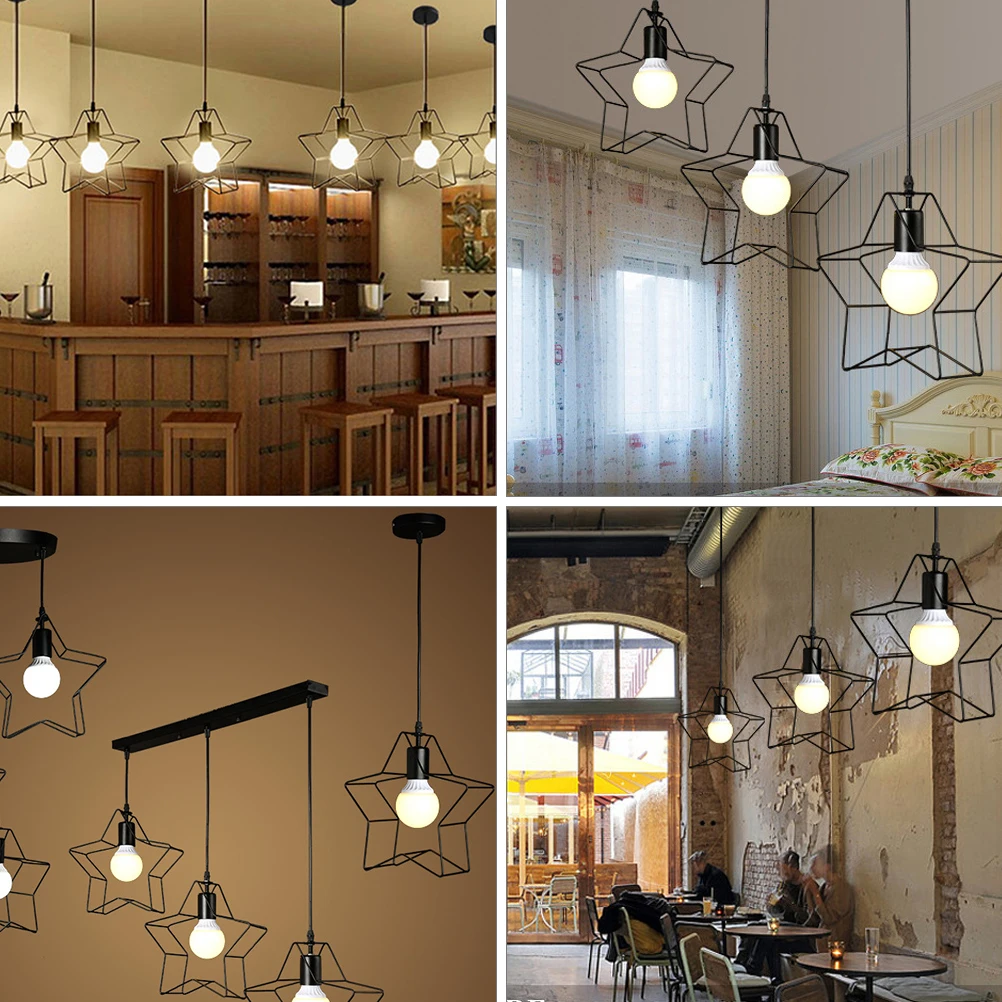Iron Art Shaped Lampshade Wire Cage Pendant Light Shade Vintage Decor Small Shaped Lamp Shade Lamp Cover Ch
Iron Art Shaped Lampshade Wire Cage Pendant Light Shade Vintage Decor Small Shaped Lamp Shade Lamp Cover Ch