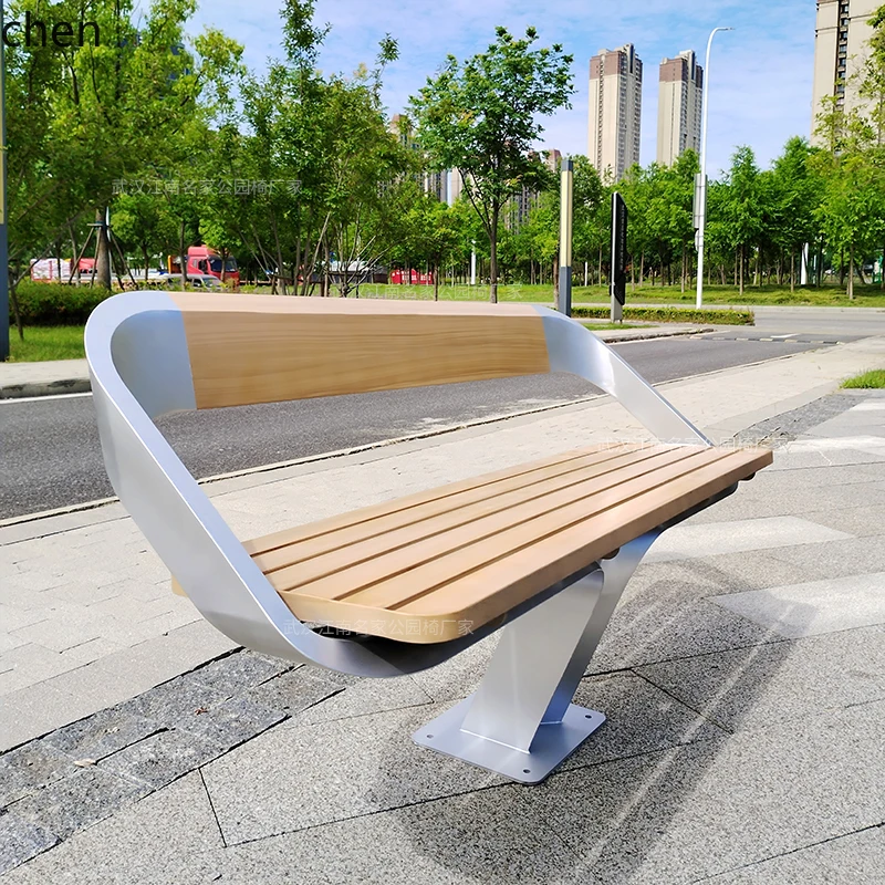 HXL Outdoor Courtyard Park Bench Landscape Garden Chair Stainless Steel Double Back Chair
HXL Outdoor Courtyard Park Bench Landscape Garden Chair Stainless Steel Double Back Chair