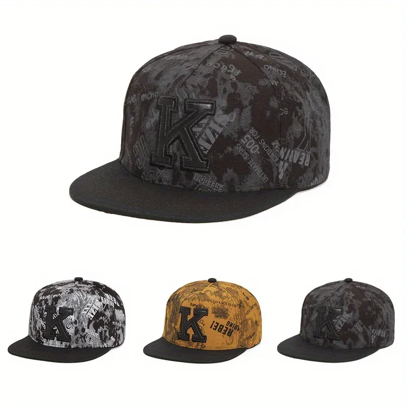 Unisex Letter Printed Baseball Cap Embroidered Flat Brimmed Adjustable Sun Protection Snapback Hat For Women Men Hip Hop Hats
Unisex Letter Printed Baseball Cap Embroidered Flat Brimmed Adjustable Sun Protection Snapback Hat For Women Men Hip Hop Hats