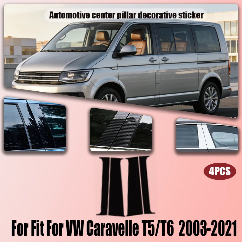 Carbon Fiber Car B/C Pillar Trim Sticker - Universal Fit Scratch Resistant Decal For Fit For VW Caravelle T5/T6 2003-2021 4pcs
Carbon Fiber Car B/C Pillar Trim Sticker - Universal Fit Scratch Resistant Decal For Fit For VW Caravelle T5/T6 2003-2021 4pcs