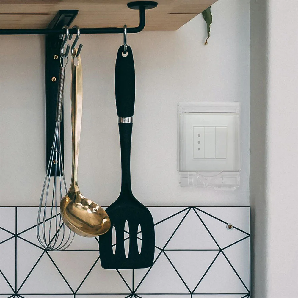 2pcs Waterproof Outlet Cover Clear 86 Type Plastic Electrical Box For Outdoor Socket Wall Plate Splashproof Flip Cover Rainproof
2pcs Waterproof Outlet Cover Clear 86 Type Plastic Electrical Box For Outdoor Socket Wall Plate Splashproof Flip Cover Rainproof