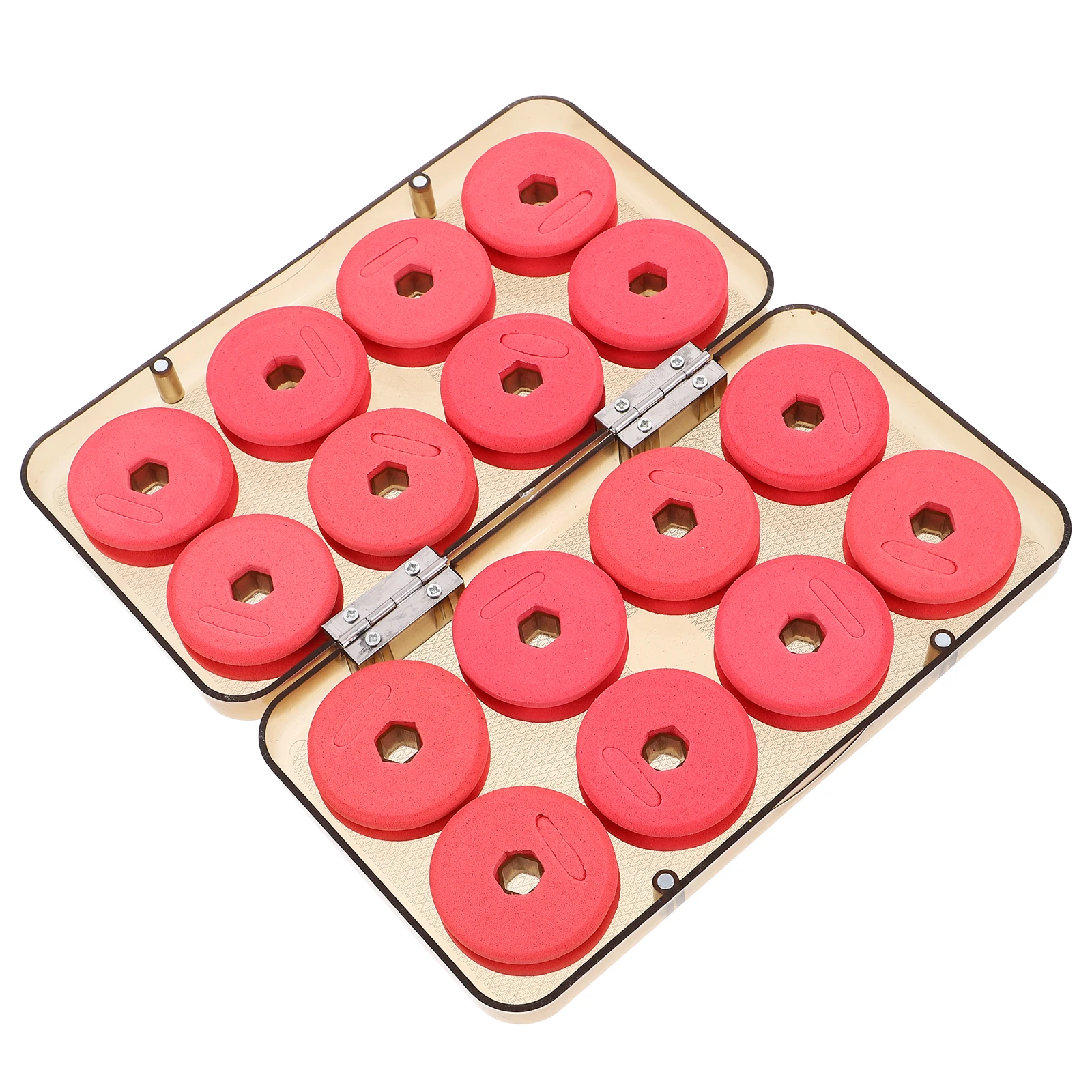 1pc Fishing Main Line Box Semitransparent Design Holds 16 Spools EVA Spool Organizer Fishing Gear Accessory Storage Case
1pc Fishing Main Line Box Semitransparent Design Holds 16 Spools EVA Spool Organizer Fishing Gear Accessory Storage Case