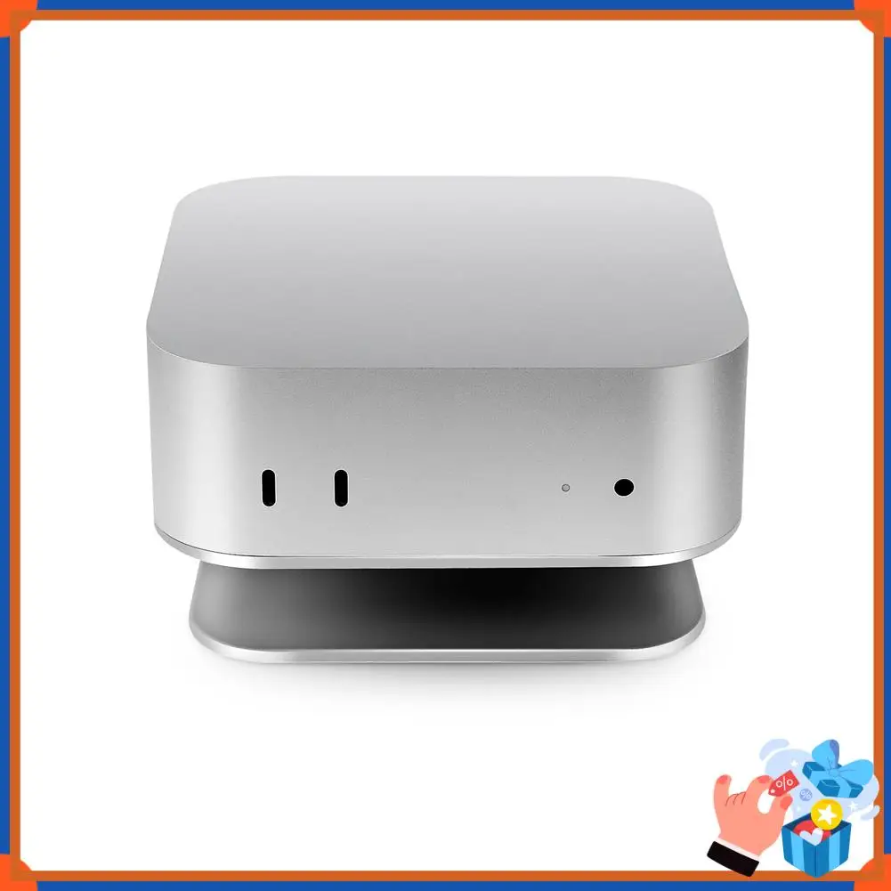 Compact Desktop Stand For Mac Mini M4 2024 Heat Dissipation Metal Mount Dock Cooling Holder Accessories
Compact Desktop Stand For Mac Mini M4 2024 Heat Dissipation Metal Mount Dock Cooling Holder Accessories