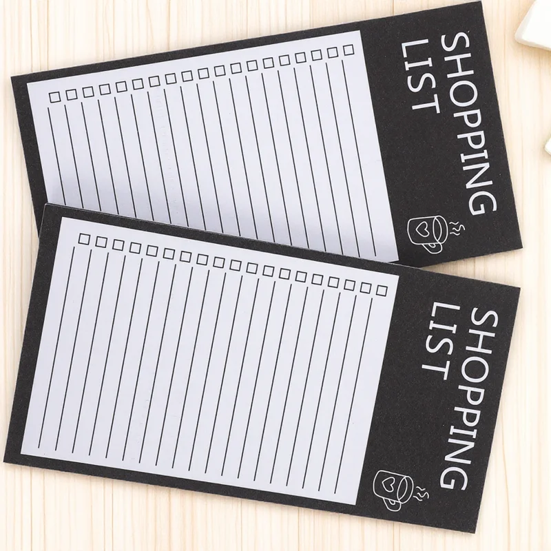 2 Books Shopping List Planner Notepad Grocery Weekly Planner Tearable Portable Daily Notebook For Meal Schedule To-Do Tasks
2 Books Shopping List Planner Notepad Grocery Weekly Planner Tearable Portable Daily Notebook For Meal Schedule To-Do Tasks