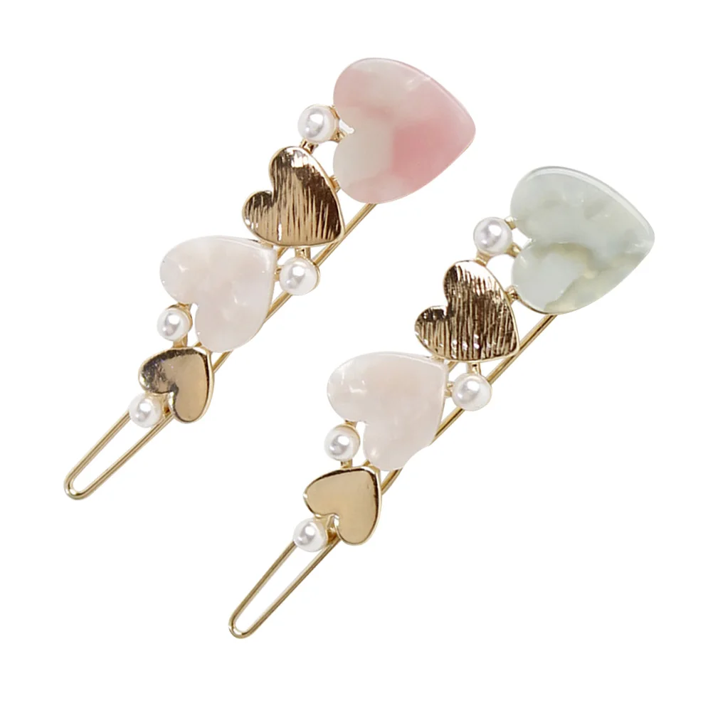 2 Pcs Women's Pretty Heart Shape Bobby Hair Alloy Matte Hair Clip Hairpins Clamps Barrettes Headwear Styling Hair Accessories (G
2 Pcs Women's Pretty Heart Shape Bobby Hair Alloy Matte Hair Clip Hairpins Clamps Barrettes Headwear Styling Hair Accessories (G