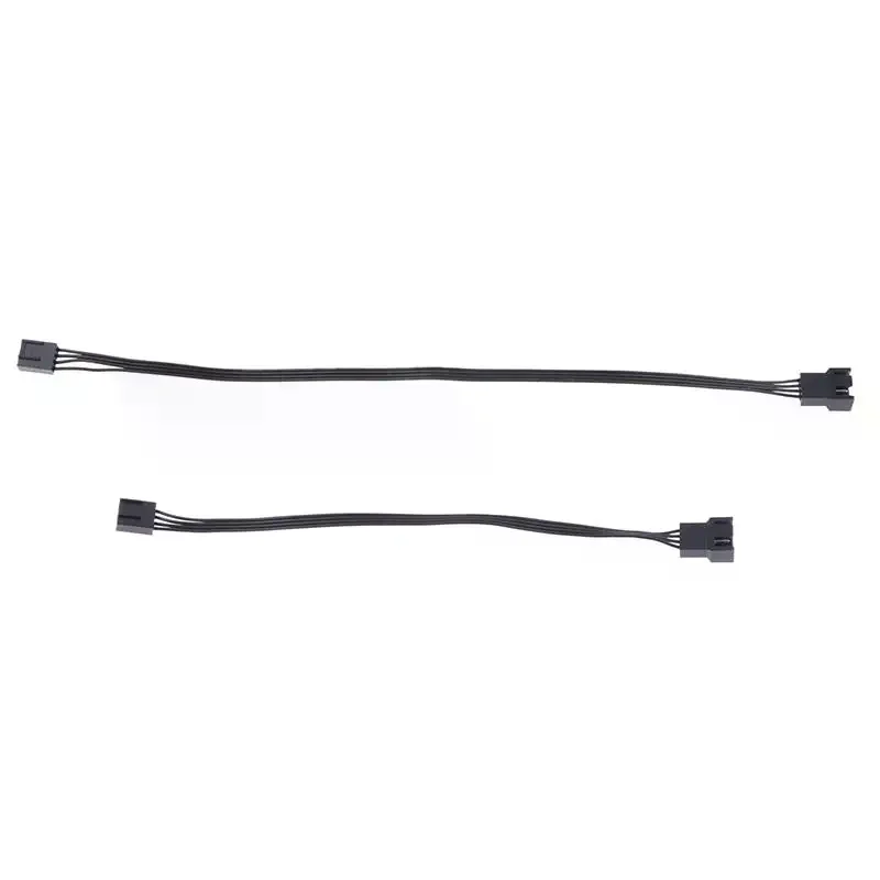 5PCS 4Pin PWM CPU Fan Wire Connector Adapter Computer Fan Extension Power Cable Replacement Accessories 24AWG