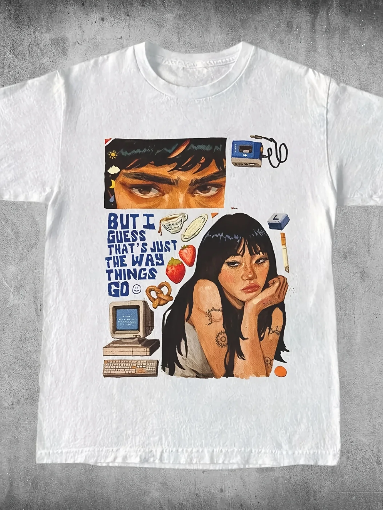 Beabadoobee Women Grafik-T-Shirt Retro Ästhetisches Musik-Shirt Indie Fan Art T-Shirt - 90s Unisex Oberteil Für Clothes
Beabadoobee Women Grafik-T-Shirt Retro Ästhetisches Musik-Shirt Indie Fan Art T-Shirt - 90s Unisex Oberteil Für Clothes