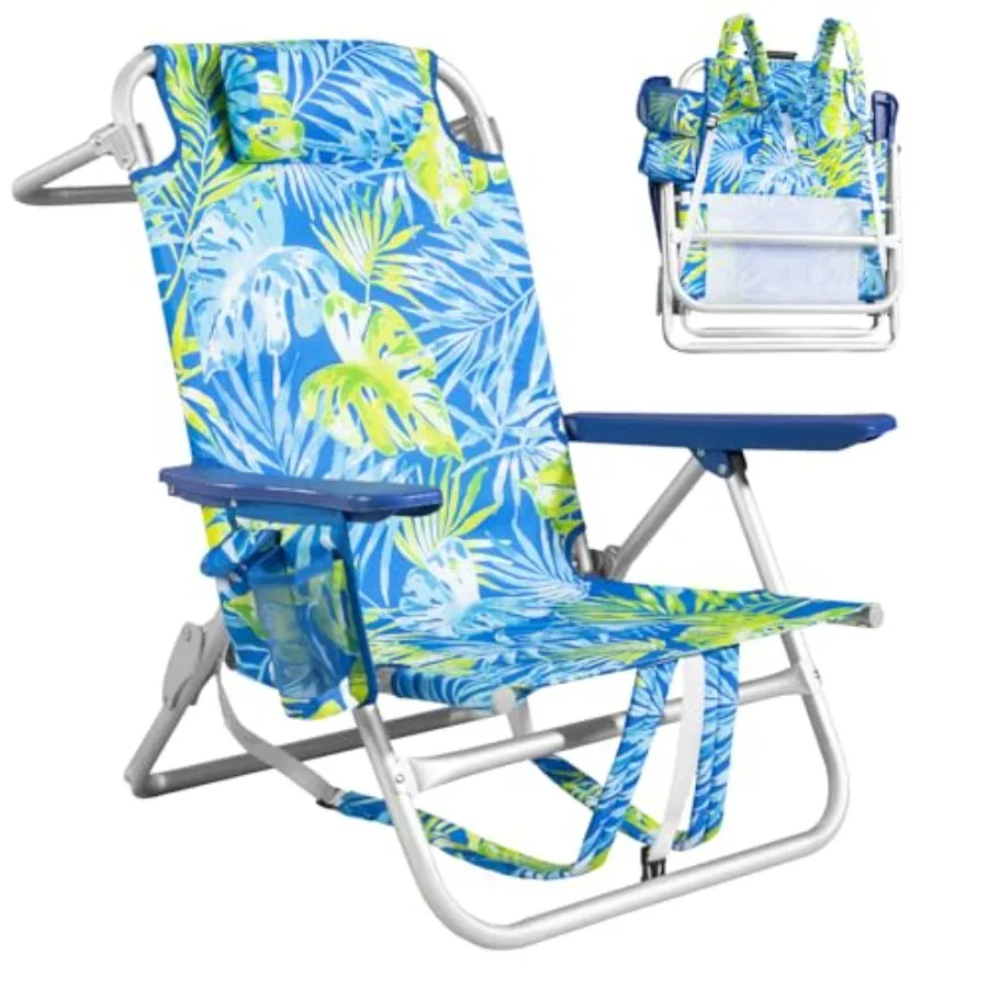 Backpack Beach Chairs for Adults - Folding Heavy Duty Camping Chair with Storage Pouch Cup Holder Towel Rack Lightweight Adjust
Backpack Beach Chairs for Adults - Folding Heavy Duty Camping Chair with Storage Pouch Cup Holder Towel Rack Lightweight Adjust