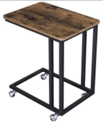 Industrial Home Living Room& Bedroom Furniture C shaped Black Metal Frame Side Table Set with Wheels
Industrial Home Living Room& Bedroom Furniture C shaped Black Metal Frame Side Table Set with Wheels