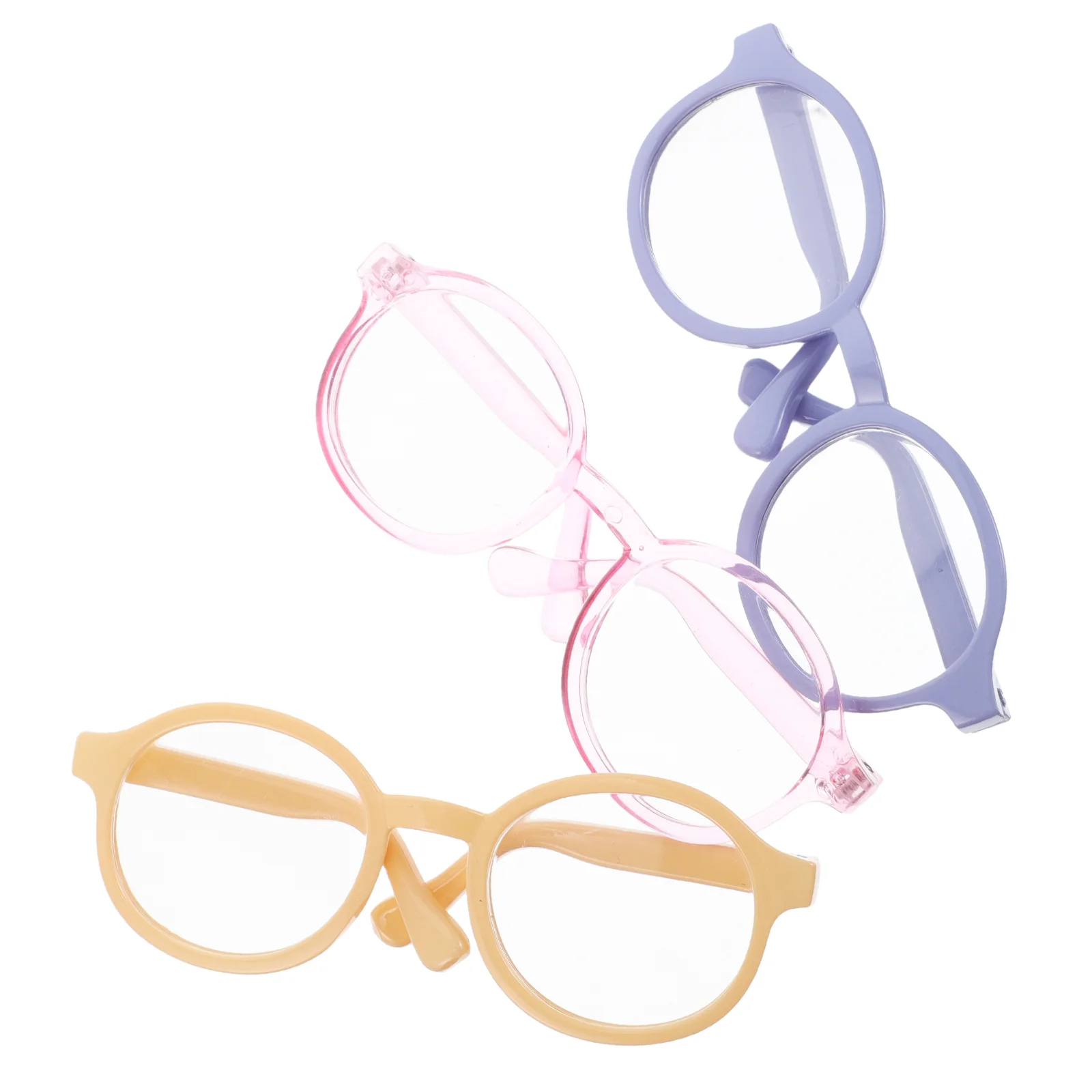 3 Pcs Glasses Party Props Festive Accessories Dress up Tiny Eyeglasses Plastic Miniature
3 Pcs Glasses Party Props Festive Accessories Dress up Tiny Eyeglasses Plastic Miniature