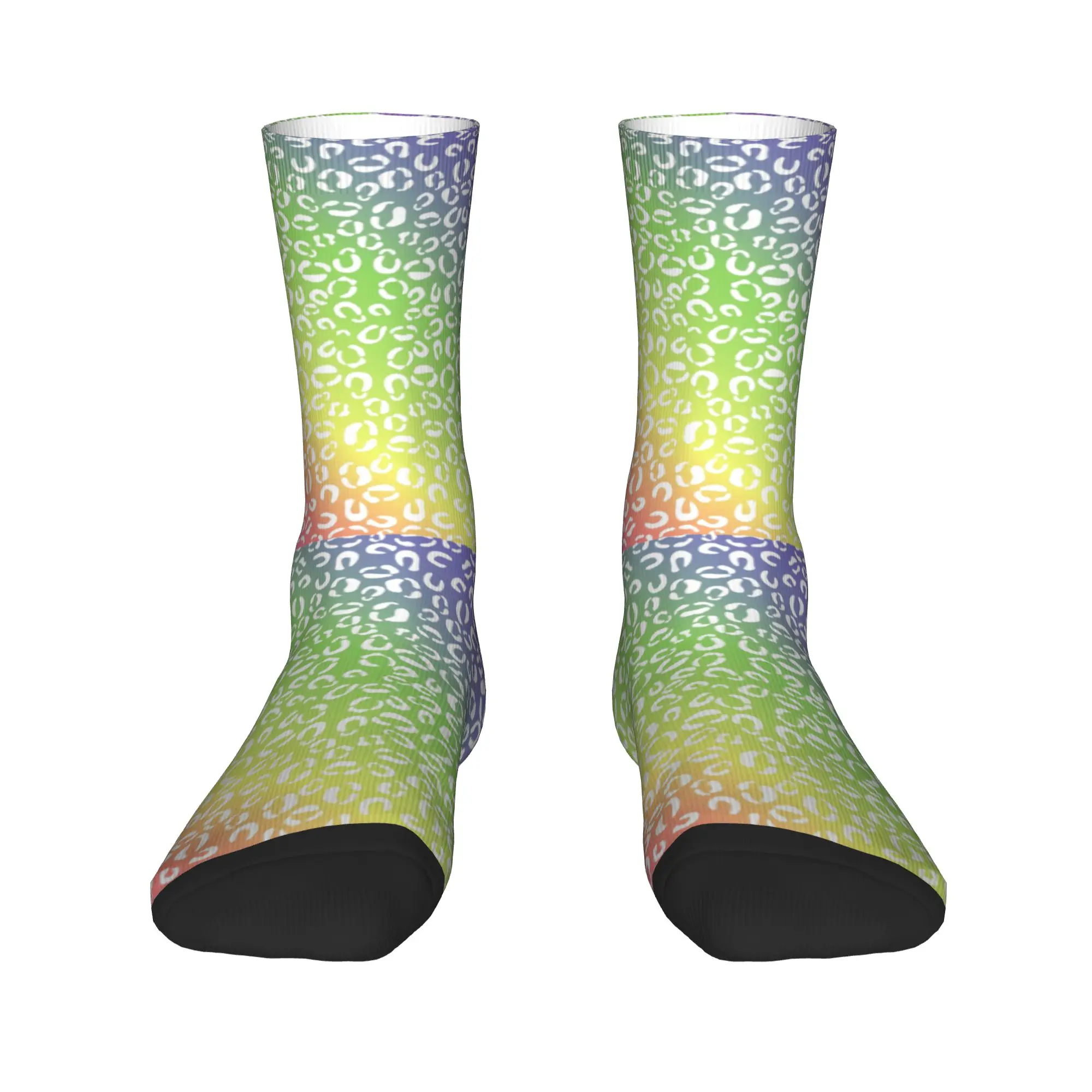 Funny Men's Rainbow Leopard Animal Print Dress Socks Unisex Comfortable Warm 3D Print Crew Socks
Funny Men's Rainbow Leopard Animal Print Dress Socks Unisex Comfortable Warm 3D Print Crew Socks