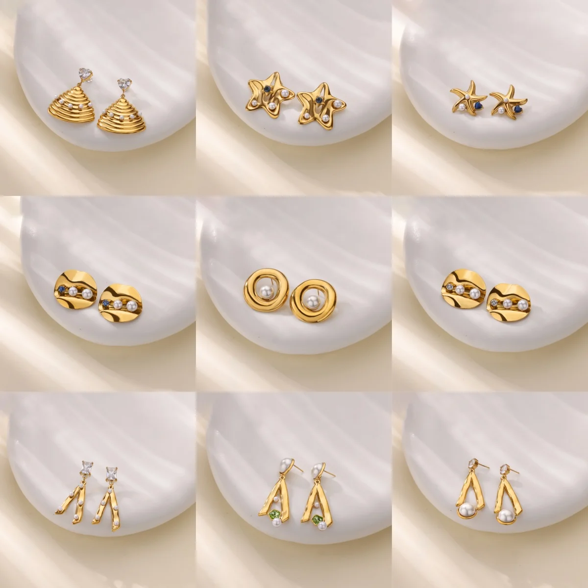 Hiphop Pearl Cubic Zirconia Round Letter Shape Earrings Stainless steel Earrings For Women Jewelry Gift
Hiphop Pearl Cubic Zirconia Round Letter Shape Earrings Stainless steel Earrings For Women Jewelry Gift