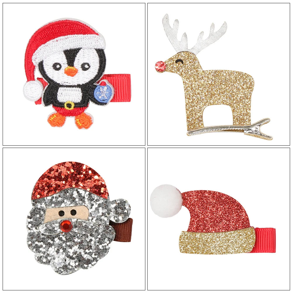 9 Pcs Christmas Hair Clips Decoration Party Santa Barrette Alloy Xmas Headdress Hairpin Child
9 Pcs Christmas Hair Clips Decoration Party Santa Barrette Alloy Xmas Headdress Hairpin Child