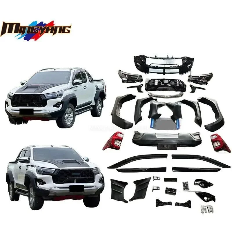 Gr Sport Conversion Car Bumper LED Headlights for Toyota Hilux Revo Body Kit 2015 to 2023
Gr Sport Conversion Car Bumper LED Headlights for Toyota Hilux Revo Body Kit 2015 to 2023