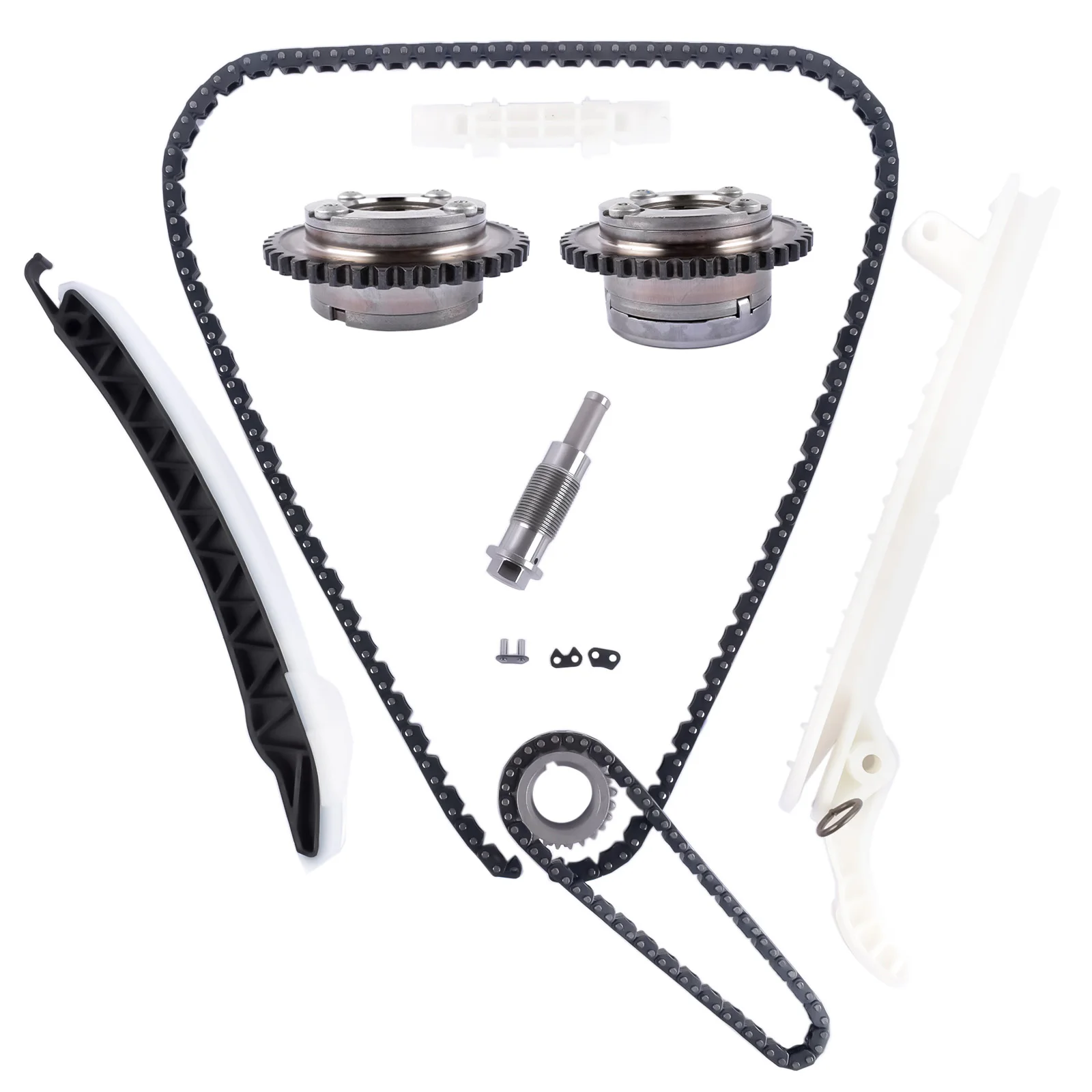 AP02 Timing Chain Kit Pair VVT Gears For Mercedes Benz CLA250 E250 GLK200 E200 C300
AP02 Timing Chain Kit Pair VVT Gears For Mercedes Benz CLA250 E250 GLK200 E200 C300