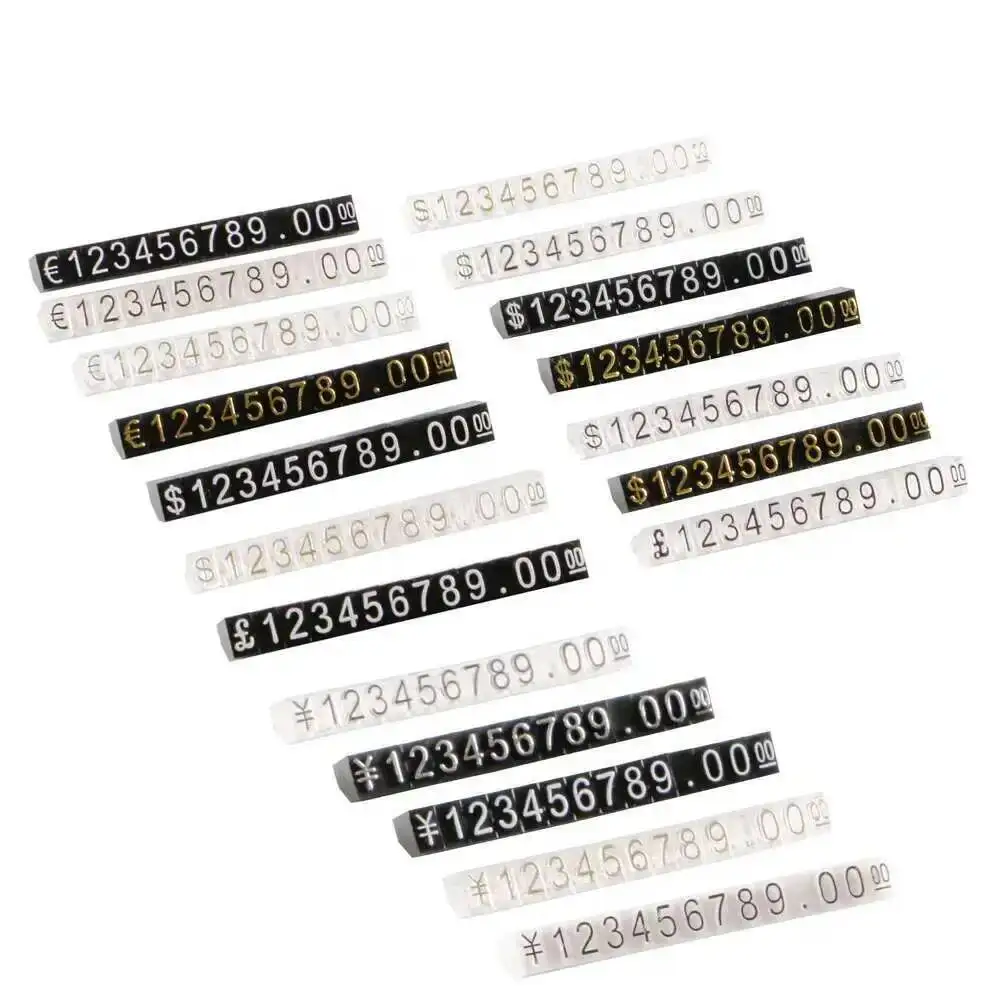 30 Pcs Combined Price Label Euro Snap Number Digit Cubes Stick For Clothes Phone Laptop Jewelry Showcase Counter Display Sign
30 Pcs Combined Price Label Euro Snap Number Digit Cubes Stick For Clothes Phone Laptop Jewelry Showcase Counter Display Sign