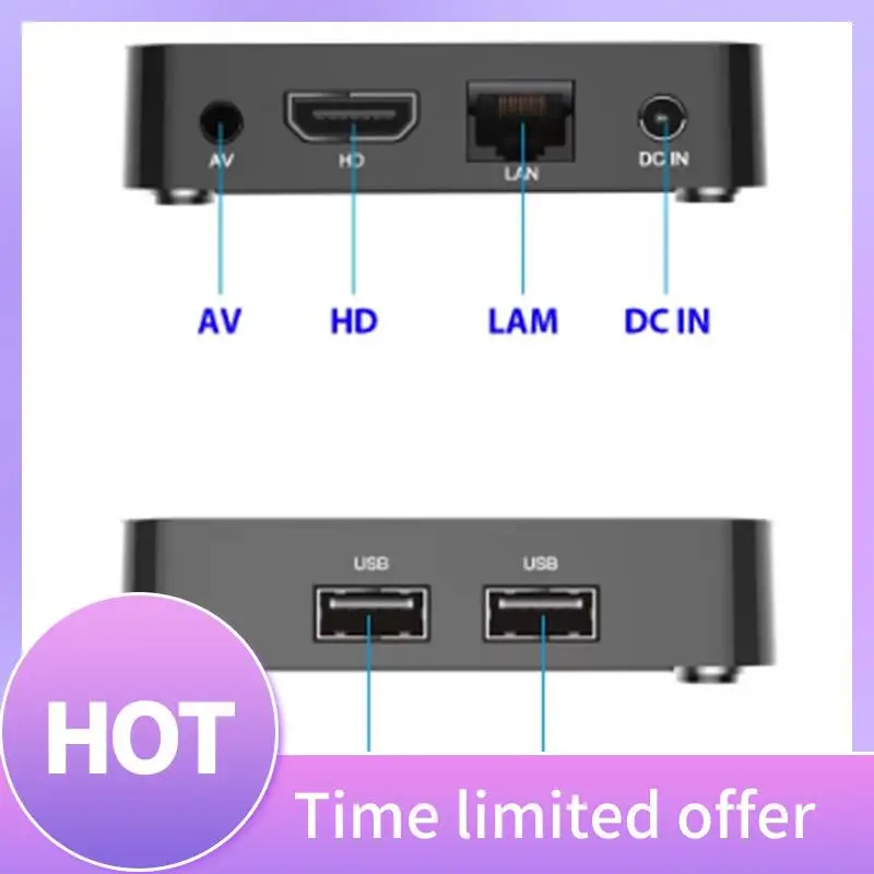 Q5 Mini Smart TV Box 2,4G/5G WIFI BT5.0 2G 8G 100M Android 10.0 TV BOX Медиаплеер Allwinner H313 4K HDR Прочная вилка европейского стандарта
Q5 Mini Smart TV Box 2,4G/5G WIFI BT5.0 2G 8G 100M Android 10.0 TV BOX Медиаплеер Allwinner H313 4K HDR Прочная вилка европейского стандарта