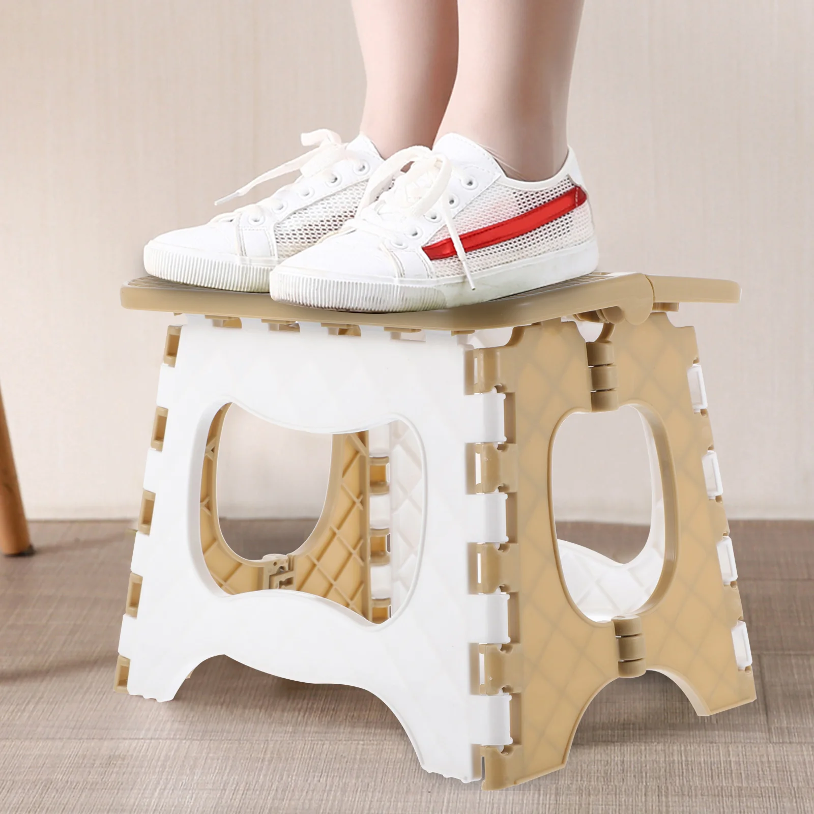 1pcs Heavy Duty Plastic Foldable Step For Outdoor Camping Fishing Garden Foldable Folding Step Stool Stool Use
1pcs Heavy Duty Plastic Foldable Step For Outdoor Camping Fishing Garden Foldable Folding Step Stool Stool Use