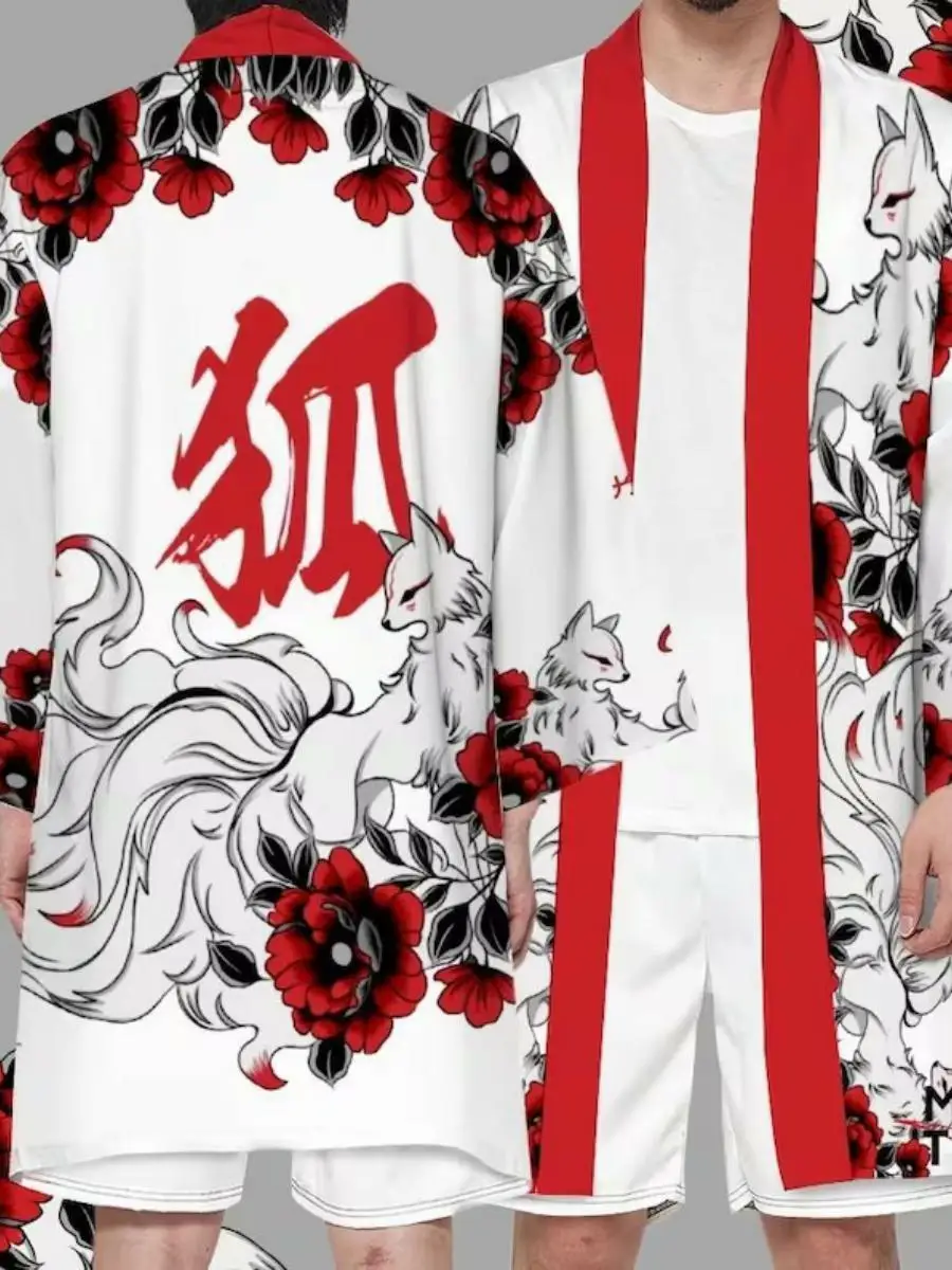 Chic Crane Totem Hanfu Cardigan Long Printed Kimono Sle Casual Wear for Teens Digital Printing Summer Season Menswear
Chic Crane Totem Hanfu Cardigan Long Printed Kimono Sle Casual Wear for Teens Digital Printing Summer Season Menswear