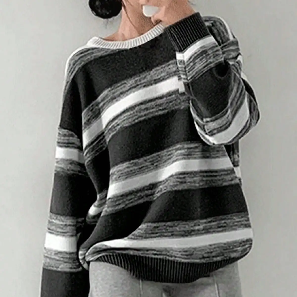Korean Chic Retro Stripesd Women's 2025 New Spring and Autum Small Cool Style High-End Top
Korean Chic Retro Stripesd Women's 2025 New Spring and Autum Small Cool Style High-End Top