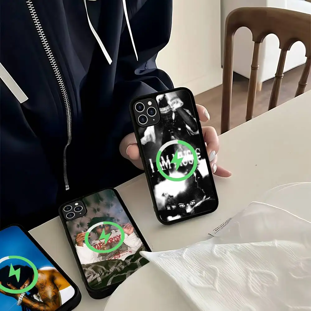 Rap Playboi Carti Magnetic Case For iPhone 17 16 14 13 12 11 15 Pro Max Plus Wireless Charge Phone Cover
Rap Playboi Carti Magnetic Case For iPhone 17 16 14 13 12 11 15 Pro Max Plus Wireless Charge Phone Cover