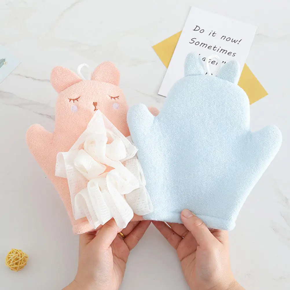 2Pcs Reversible Bath Gloves Kids Body Scrubbers Cartoon Shower Towels Soft Skin Foaming Tools Perfect Housewarming Gift
2Pcs Reversible Bath Gloves Kids Body Scrubbers Cartoon Shower Towels Soft Skin Foaming Tools Perfect Housewarming Gift
