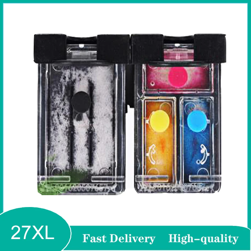 Vilaxh For HP27XL 28XL Ink Cartridge Replacement for HP 27 28 XL for HP Deskjet 450 450CI 5550 3420 3520 3550 3650 Printer
Vilaxh For HP27XL 28XL Ink Cartridge Replacement for HP 27 28 XL for HP Deskjet 450 450CI 5550 3420 3520 3550 3650 Printer