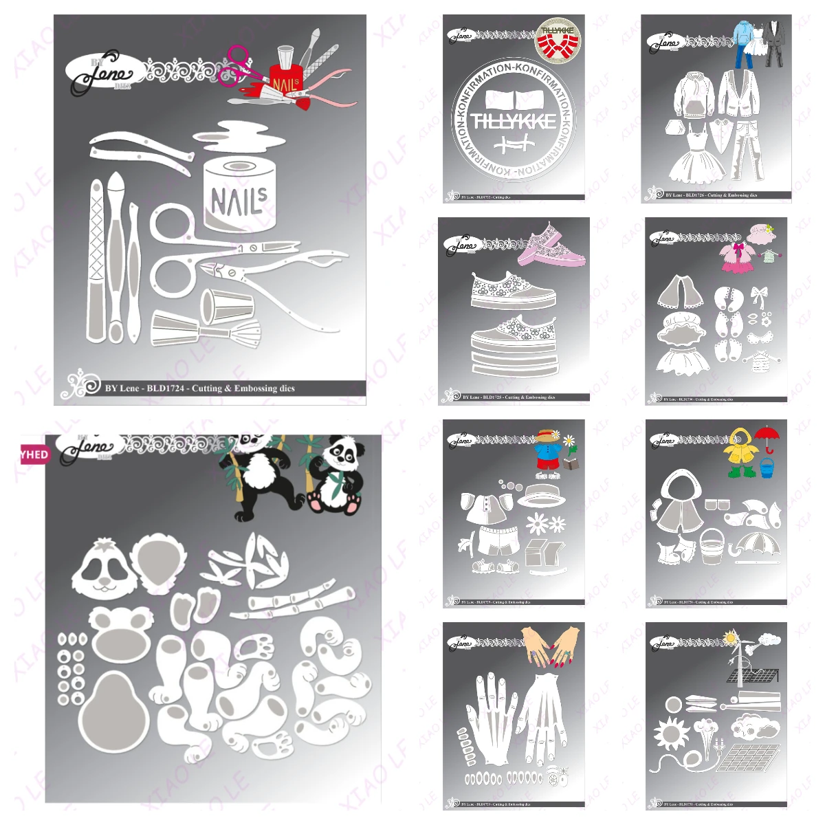 Mini Clothes Fingernails New Metal Cutting Dies Scrapbook Diary Decoration Stencil Embossing Template DIY Greeting Card
Mini Clothes Fingernails New Metal Cutting Dies Scrapbook Diary Decoration Stencil Embossing Template DIY Greeting Card