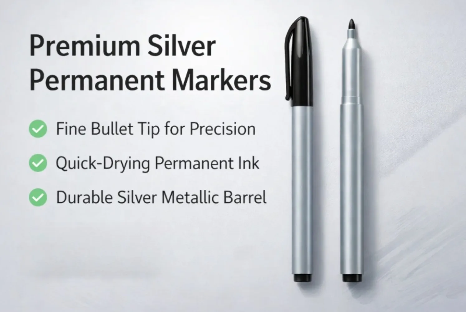 Permanent Freezer Marker Set of 2 – Waterproof Fast-Drying Black Ink Pens with Chisel Tip for Food Labeling, Fridge & Freezer Storage, Kitchen & Lab Use & General Organization.
Permanent Freezer Marker Set of 2 – Waterproof Fast-Drying Black Ink Pens with Chisel Tip for Food Labeling, Fridge & Freezer Storage, Kitchen & Lab Use & General Organization.