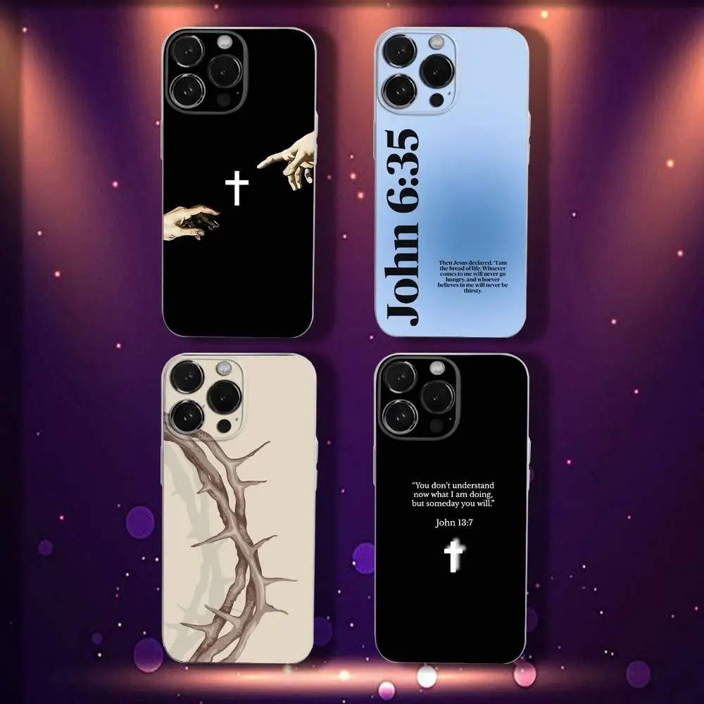 Jesus Verse Bibles Phone Case For iPhone 17,16,15,14,13,12,11 Pro,Max,Plus,X,XS,XR,SE4,E Mini Transparent Soft Cover
Jesus Verse Bibles Phone Case For iPhone 17,16,15,14,13,12,11 Pro,Max,Plus,X,XS,XR,SE4,E Mini Transparent Soft Cover