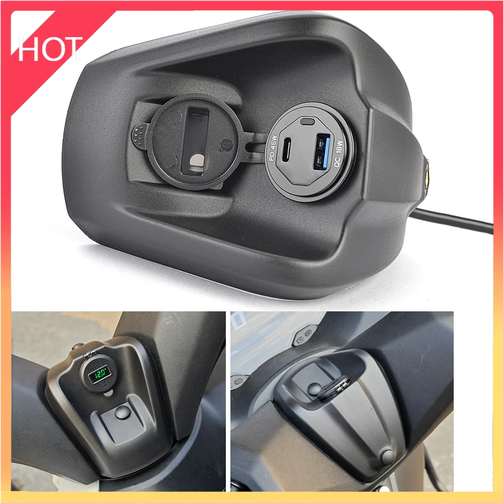 For Honda NS150GX 2024-2025 Motorcycle Voltage Display Type C USB Charger Socket Splitter Power Adapter NS 150GX
For Honda NS150GX 2024-2025 Motorcycle Voltage Display Type C USB Charger Socket Splitter Power Adapter NS 150GX