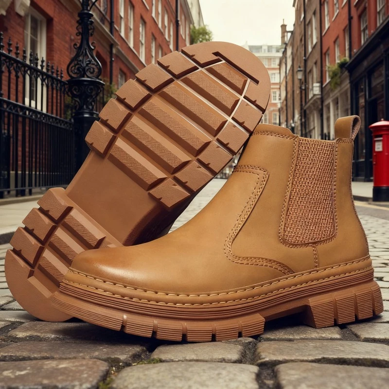 Men's Shoes Fashion Platform Ankle Boots Male British Style Soft Leather Chelsea Boots for Men Autumn Casual Shoes
Men's Shoes Fashion Platform Ankle Boots Male British Style Soft Leather Chelsea Boots for Men Autumn Casual Shoes