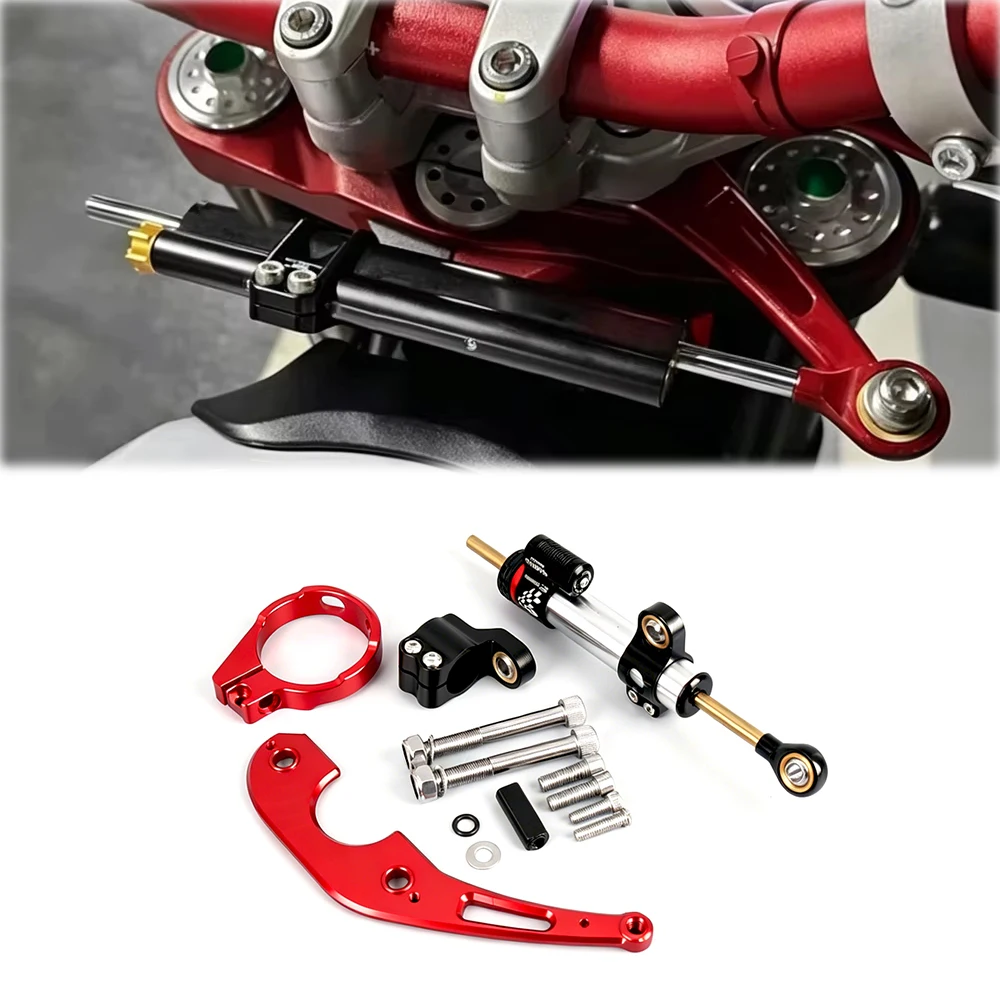For Ducati Scrambler 800 Scrambler800 New Motorcycle Steering Stabilizer Damper and Bracket Kit Mount Support
For Ducati Scrambler 800 Scrambler800 New Motorcycle Steering Stabilizer Damper and Bracket Kit Mount Support