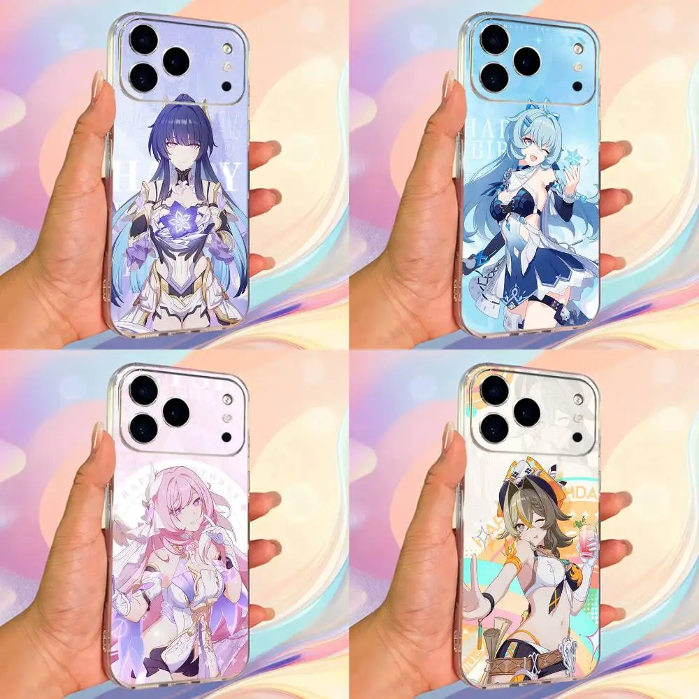 H-Honkai I-Impact Game 3rd Case For iPhone 15,11,12,13,16,14,17,Pro,Max,Plus,SE,Mini,X,XS,XR, Transparent Soft Silicone
H-Honkai I-Impact Game 3rd Case For iPhone 15,11,12,13,16,14,17,Pro,Max,Plus,SE,Mini,X,XS,XR, Transparent Soft Silicone