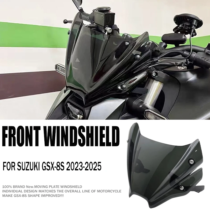 New Motorcycle Accessories Sports Touring WindScreen Windshield Visor Deflector For Suzuki GSX-8S GSX8S GSX 8S 2023 2024 2025
New Motorcycle Accessories Sports Touring WindScreen Windshield Visor Deflector For Suzuki GSX-8S GSX8S GSX 8S 2023 2024 2025