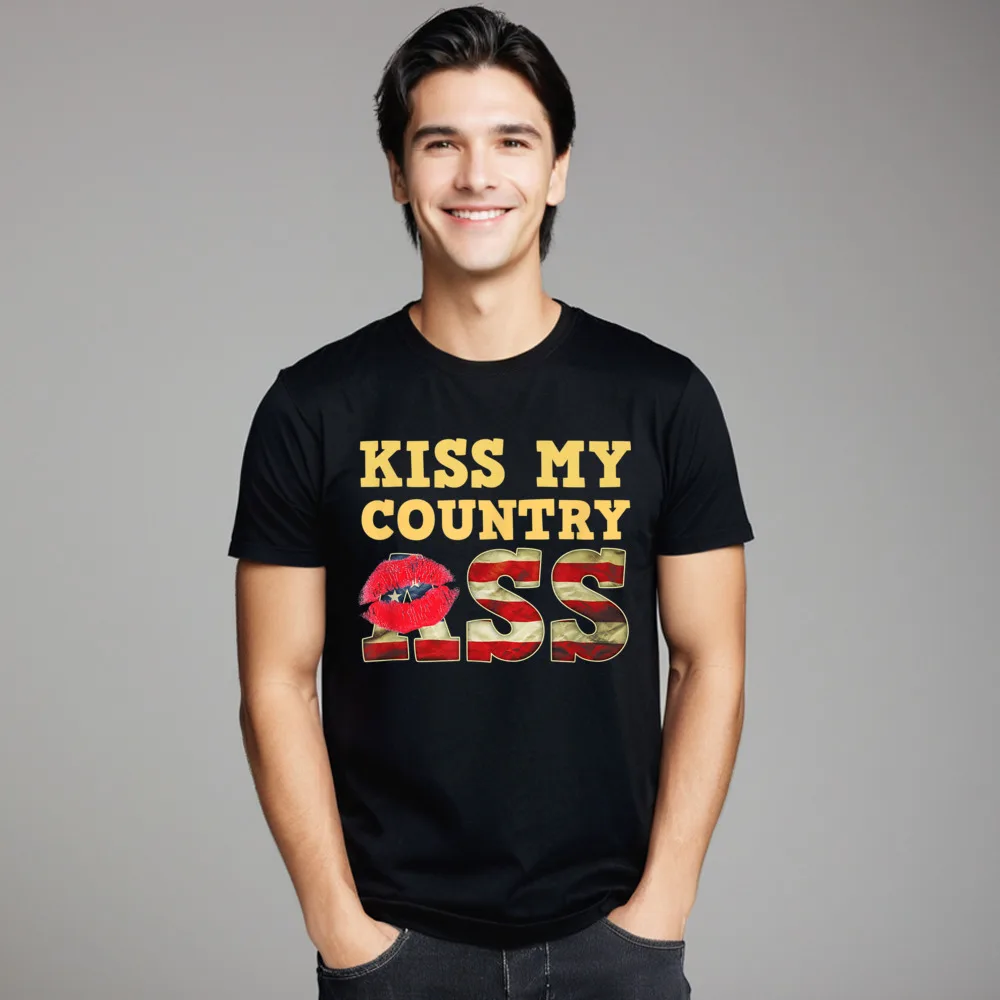 Letter Funny Country Girl T-shirt Kiss Men's T-Shirt Family Christmas Short Sleeve Tees Crewneck 100% Cotton Fabric Tops Shirt
Letter Funny Country Girl T-shirt Kiss Men's T-Shirt Family Christmas Short Sleeve Tees Crewneck 100% Cotton Fabric Tops Shirt