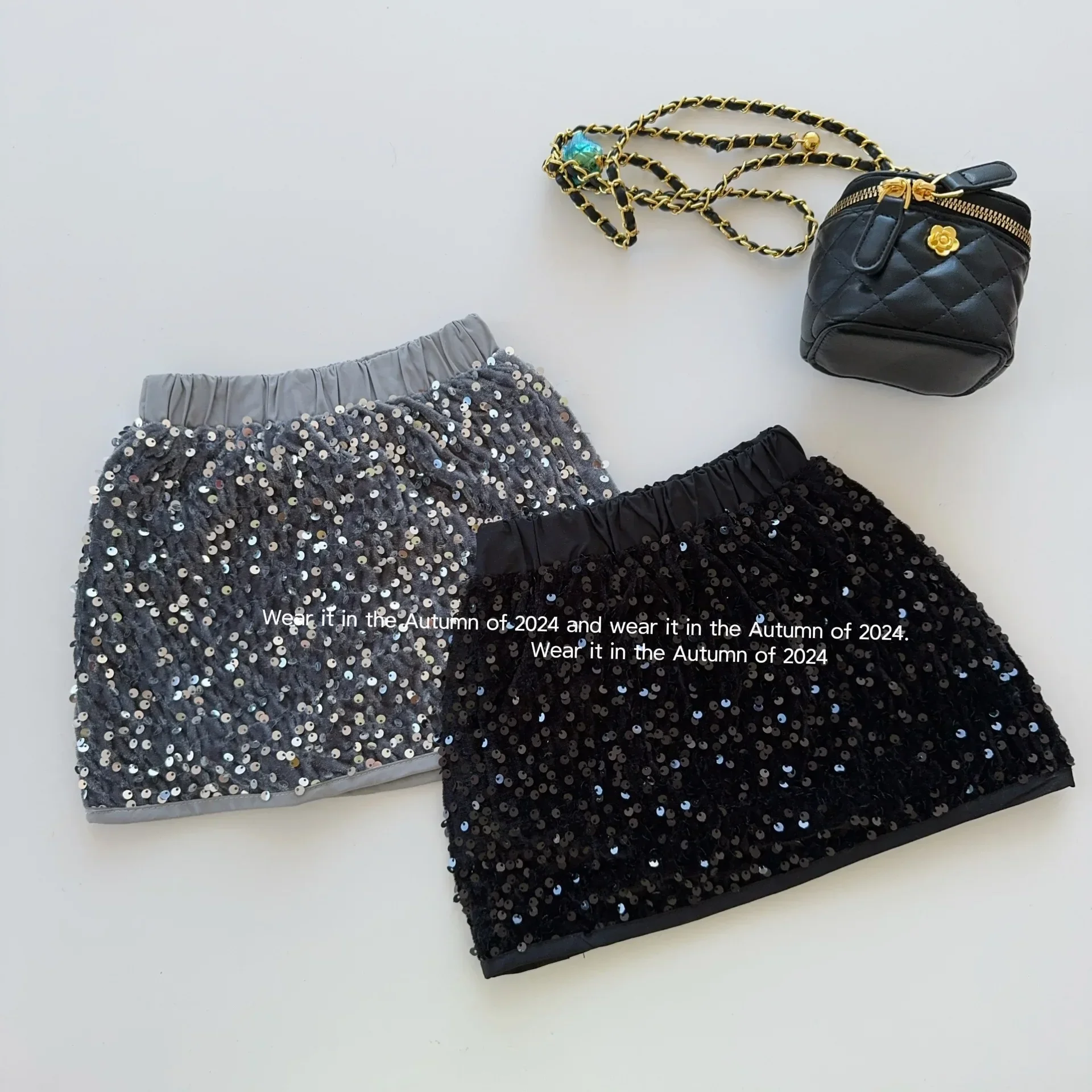 2024 Autumn and Winter High-end Fashion A-line Skirt for Girls High-quality Sequined Skirt New Children Skirt
2024 Autumn and Winter High-end Fashion A-line Skirt for Girls High-quality Sequined Skirt New Children Skirt