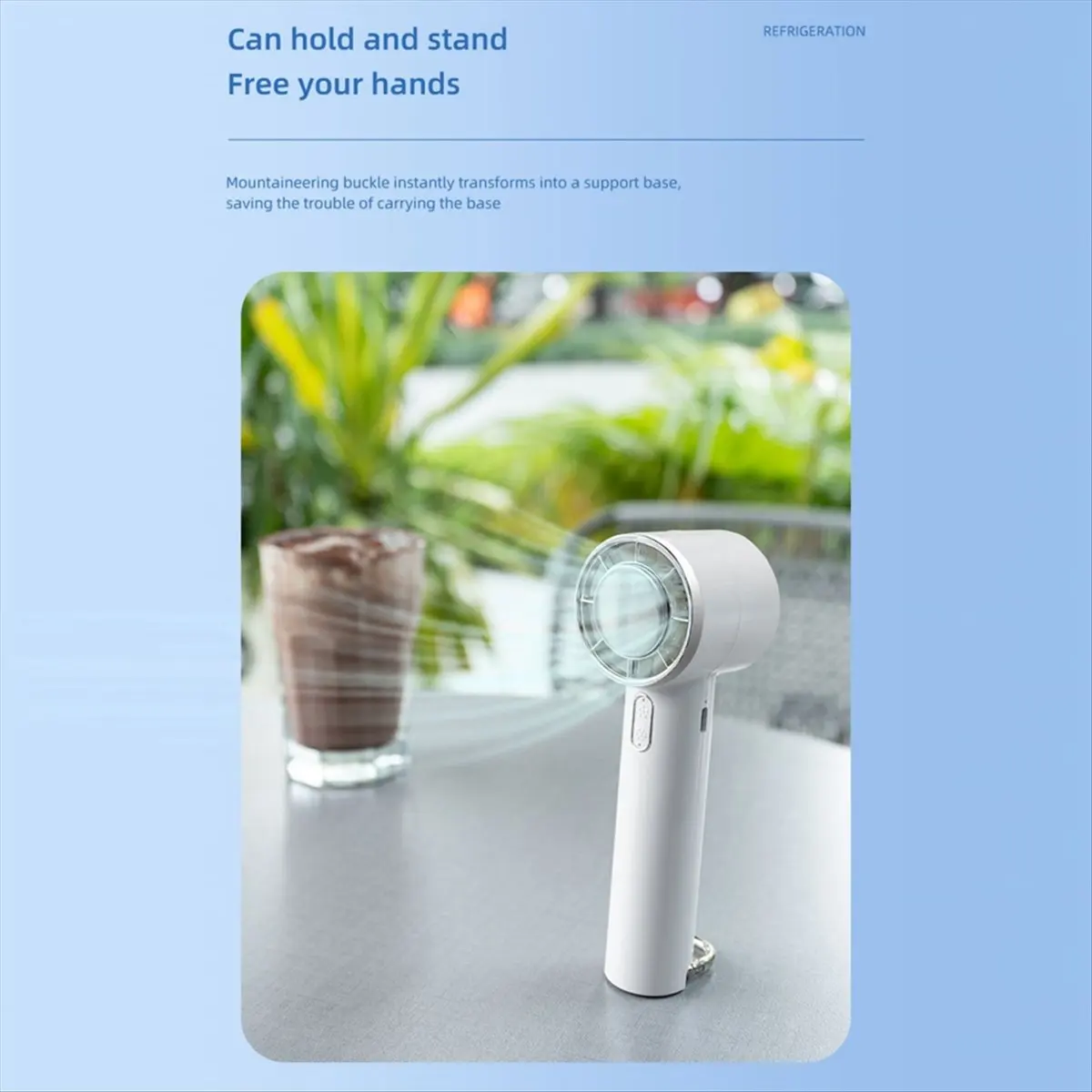 (A25M) Handheld Turbo Ice Fan with Hook USB Mini Cold Fan 5-Speeds Wind Adjustable Outdoor Ice Compress Turbo Jet Fan Green
(A25M) Handheld Turbo Ice Fan with Hook USB Mini Cold Fan 5-Speeds Wind Adjustable Outdoor Ice Compress Turbo Jet Fan Green