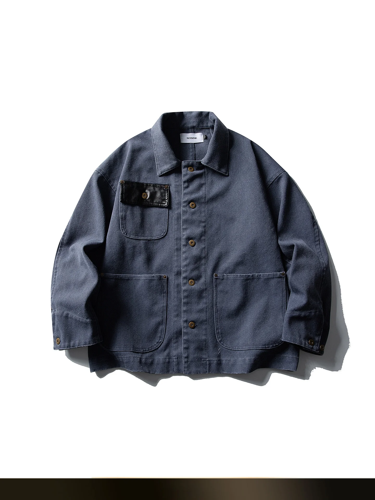 NTED American Retro Waed Multi-ket Work Jaet Men's Autumn New Turn Collar Loose Casual Outerwear Polyester Blend
NTED American Retro Waed Multi-ket Work Jaet Men's Autumn New Turn Collar Loose Casual Outerwear Polyester Blend