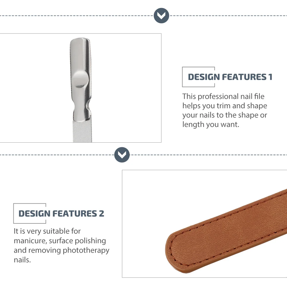 2Sets Stainless Steel Nail Files Premium Portable Manicure Tools for Natural Nails Polishing Pedicure File Nail Art Shaping Kit
2Sets Stainless Steel Nail Files Premium Portable Manicure Tools for Natural Nails Polishing Pedicure File Nail Art Shaping Kit